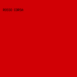 d10005 - Rosso Corsa color image preview