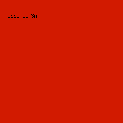 d21a00 - Rosso Corsa color image preview