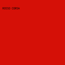 d51007 - Rosso Corsa color image preview