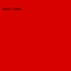d70200 - Rosso Corsa color image preview