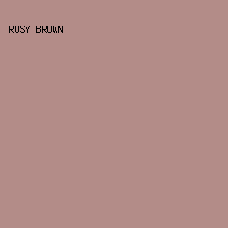 B38C88 - Rosy Brown color image preview