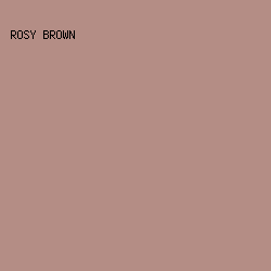 B48D85 - Rosy Brown color image preview