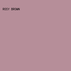 B68E99 - Rosy Brown color image preview