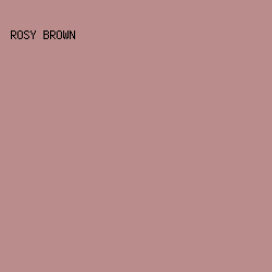 BA8C8C - Rosy Brown color image preview