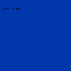 0037AB - Royal Azure color image preview