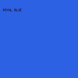 2c61e3 - Royal Blue color image preview