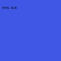 3F57E4 - Royal Blue color image preview