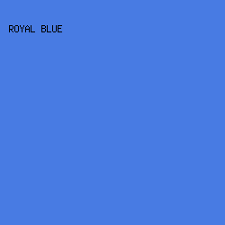 487be3 - Royal Blue color image preview