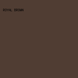503D33 - Royal Brown color image preview