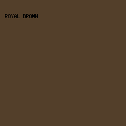 533f2a - Royal Brown color image preview