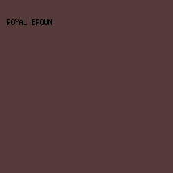 543a39 - Royal Brown color image preview