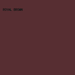 572E31 - Royal Brown color image preview