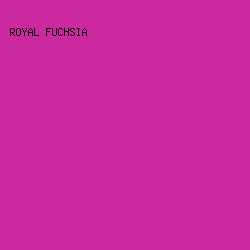 CC29A0 - Royal Fuchsia color image preview