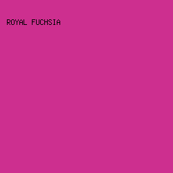 CD2F8F - Royal Fuchsia color image preview