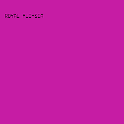 c61ca4 - Royal Fuchsia color image preview