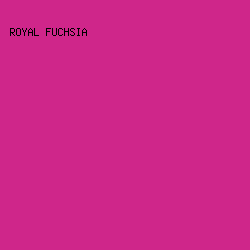 cf268a - Royal Fuchsia color image preview