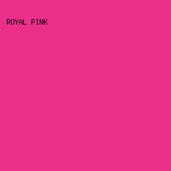 ED2F8C - Royal Pink color image preview