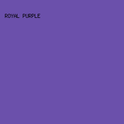 6B50AB - Royal Purple color image preview