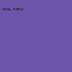 6E55AB - Royal Purple color image preview