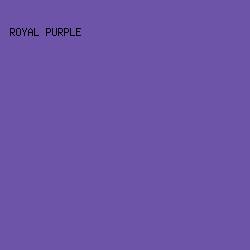 6d54a9 - Royal Purple color image preview