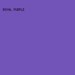 7253B8 - Royal Purple color image preview