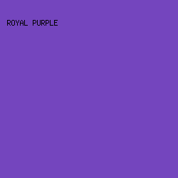 7445BE - Royal Purple color image preview