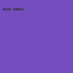 764DBE - Royal Purple color image preview