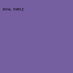 765fa1 - Royal Purple color image preview