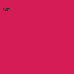 D61C57 - Ruby color image preview