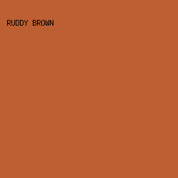 BD5F32 - Ruddy Brown color image preview