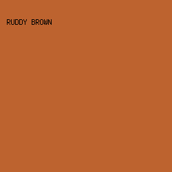 BD632F - Ruddy Brown color image preview