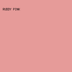 E69B99 - Ruddy Pink color image preview