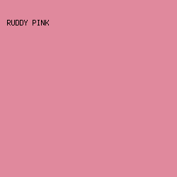 e0899d - Ruddy Pink color image preview