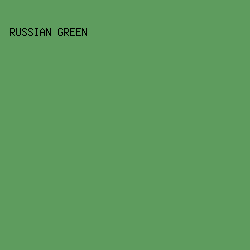 5E9C5E - Russian Green color image preview