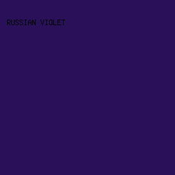 2A0F59 - Russian Violet color image preview
