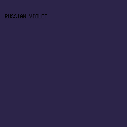 2C2449 - Russian Violet color image preview