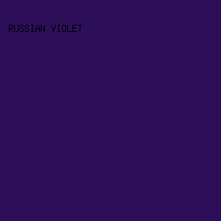 2D0F59 - Russian Violet color image preview