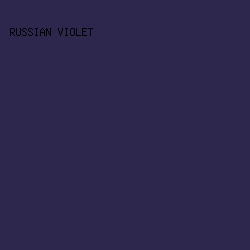 2D264D - Russian Violet color image preview