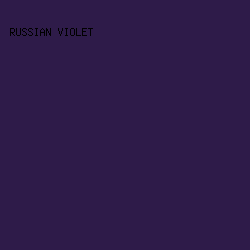 2E1B49 - Russian Violet color image preview