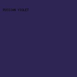2E2555 - Russian Violet color image preview
