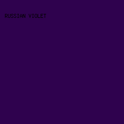 2F024E - Russian Violet color image preview