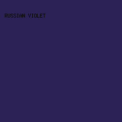 2c2255 - Russian Violet color image preview