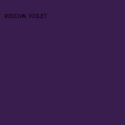 391D4F - Russian Violet color image preview