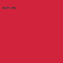 D3233D - Rusty Red color image preview