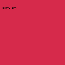 d62a4b - Rusty Red color image preview