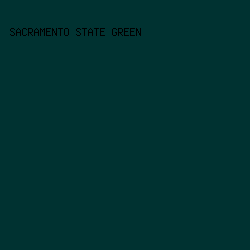 003231 - Sacramento State Green color image preview