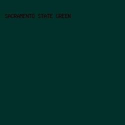 01302B - Sacramento State Green color image preview