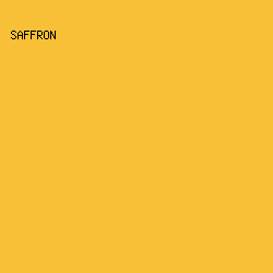 F8C037 - Saffron color image preview