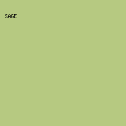 B6C981 - Sage color image preview