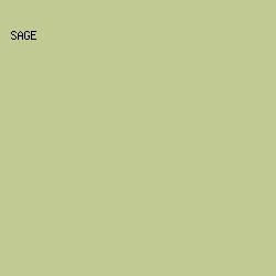 C1CA93 - Sage color image preview